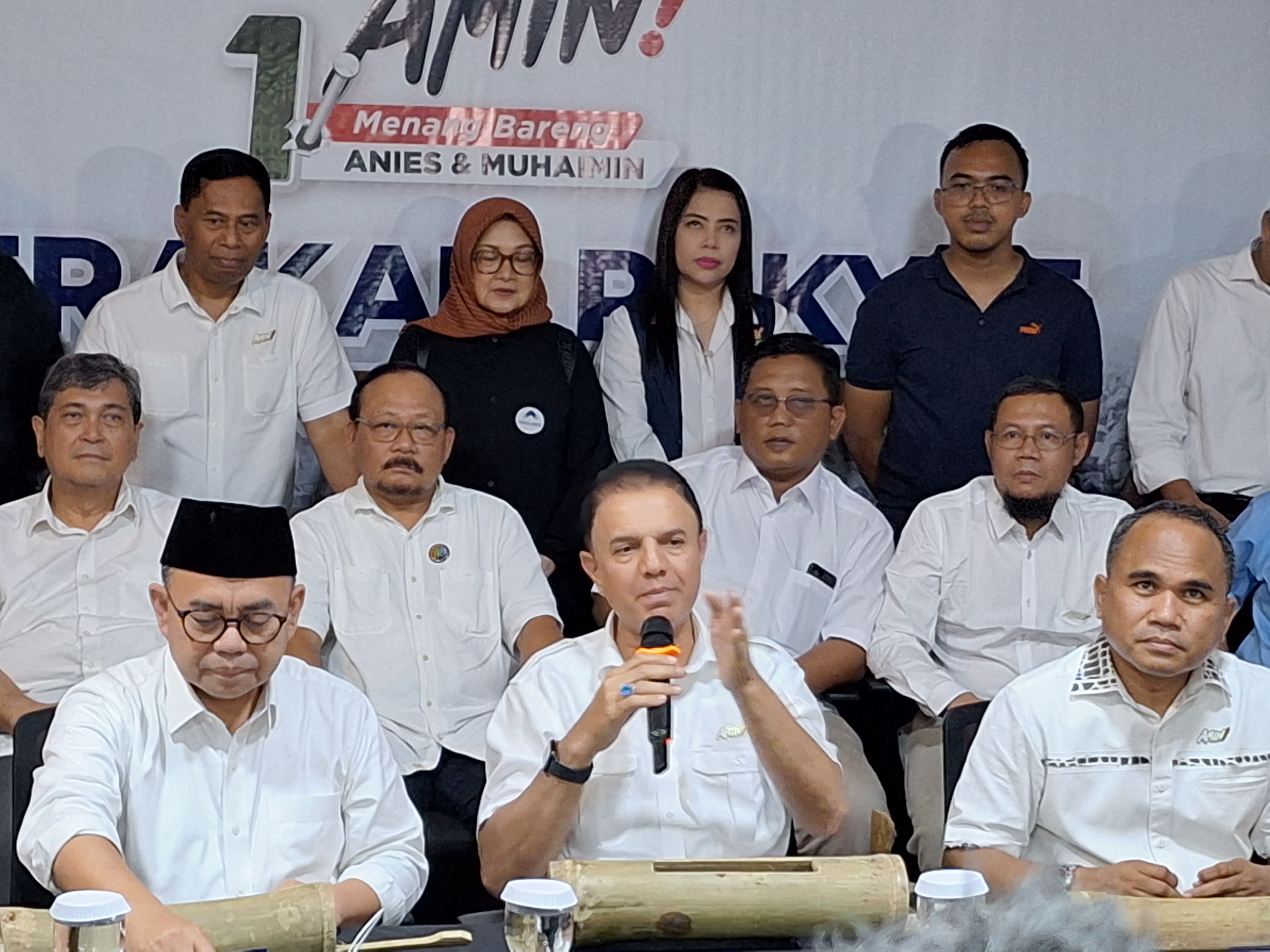 Timnas AMIN Ogah Ambil Pusing Pertemuan Jokowi-Prabowo: Kita Positif Thinking Saja