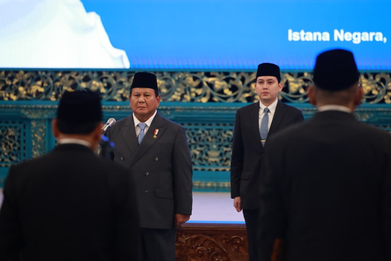 Prabowo Lantik 7 Anggota Baru Komisi Yudisial, Abdul Chair: Tekankan Kolaborasi dan Sinergi dengan Berbagai Pemangku Kepentingan