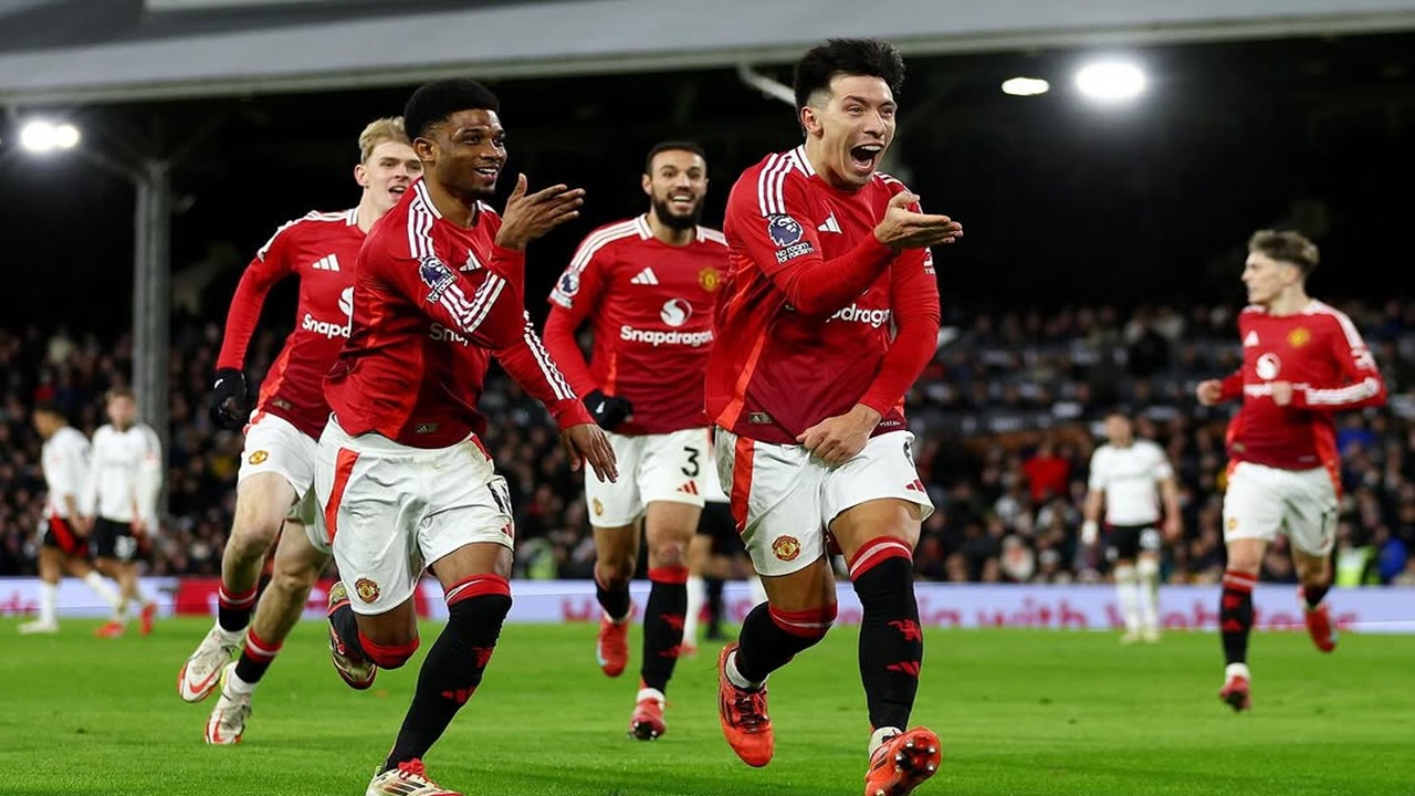 Asal Usul Selebrasi Lisandro Martinez Saat Cetak Gol ke Gawang Fulham, Gerakan The Butcher Jadi Sorotan