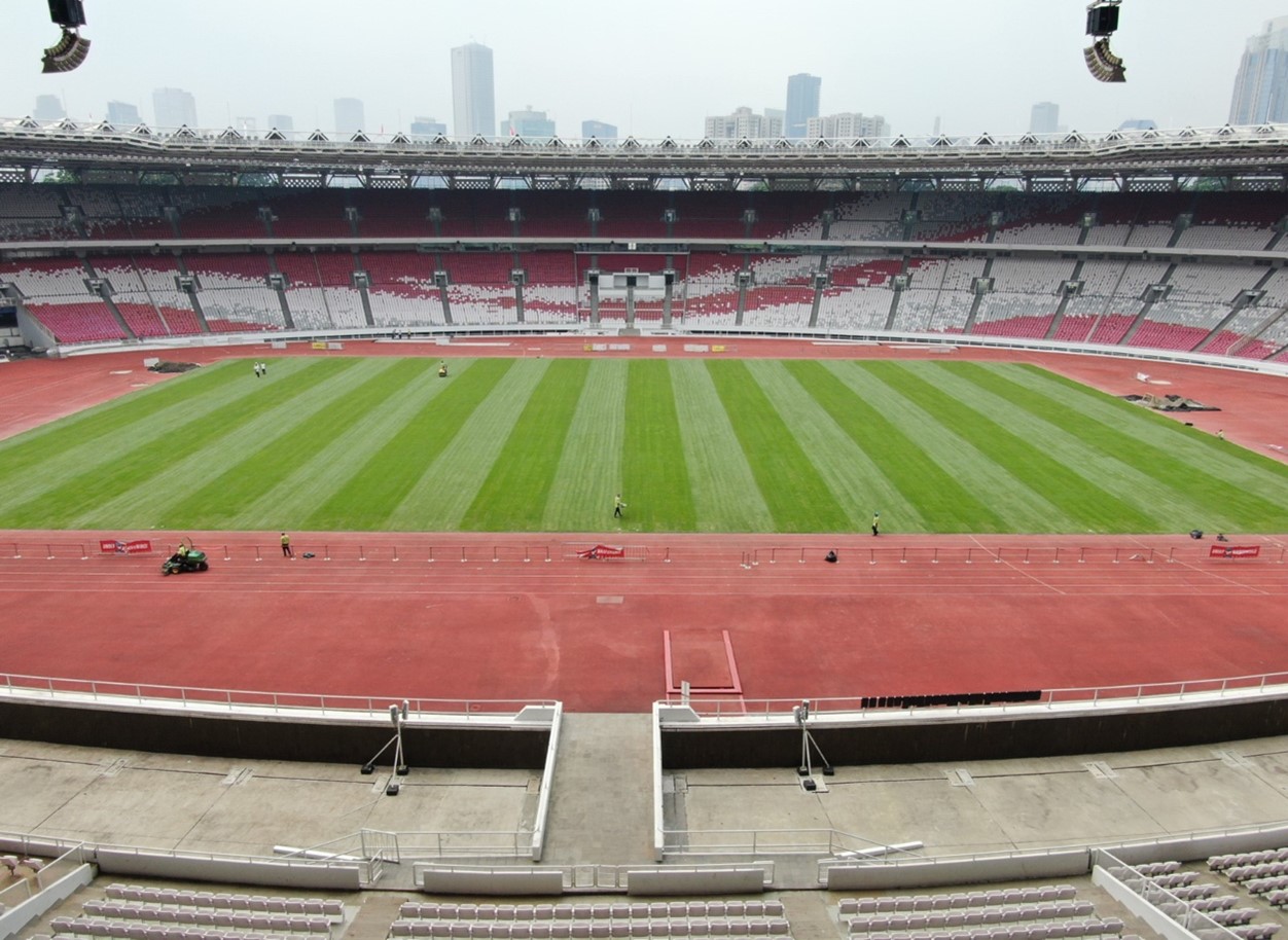 PSSI Bekerja Sama sengan PPK GBK Percepat Perbaikan Rumput Gelora Bung Karno Jelang Indonesia vs Australia