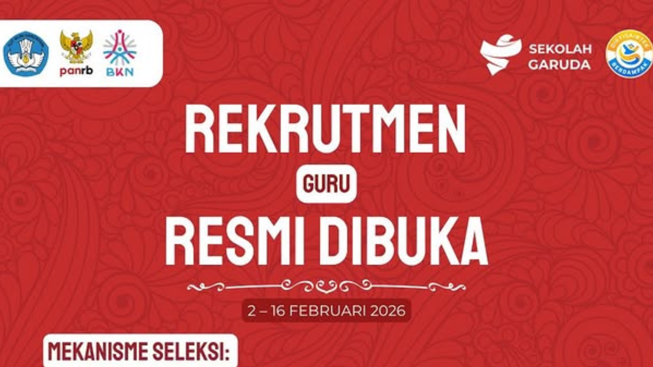 Link Daftar Rekrutmen Guru SMA Garuda Baru 2026, Cek Syarat dan Dokumen yang Dibutuhkan!
