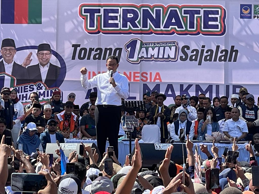 Anies di Ternate: Kami Bicara Ketimpangan dan Ketidakadilan Bukan karena Nyapres