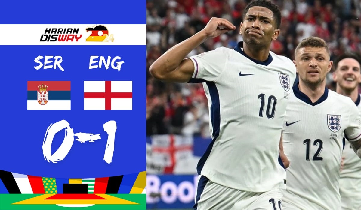 Serbia vs Inggris 0-1: Three Lions Menang dengan Banyak Catatan