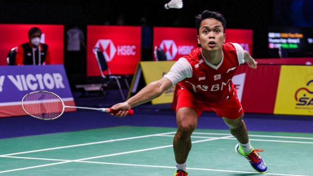 Ginting Menangi Game Kedua, Duel dengan Axelsen Berlanjut Rubber Game