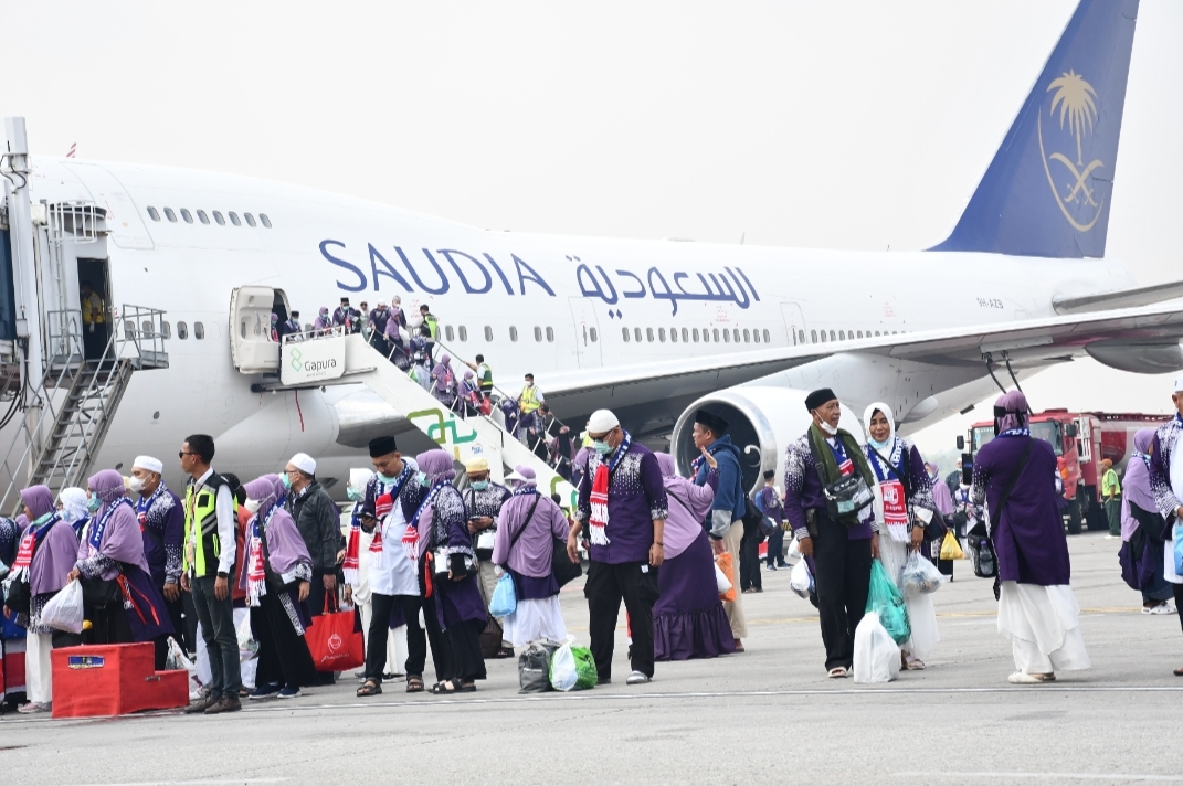 Sepuluh Hari Pertama Fase Pemulangan Jemaah Haji, 66 Ribu Lebih Jemaah Haji Tiba di Tanah Air