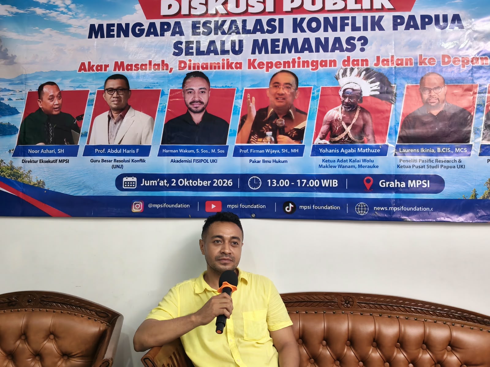 Bukan Cuma Keamanan, Pusat Studi Papua UKI Ungkap Kunci Penyelesaian Konflik Papua