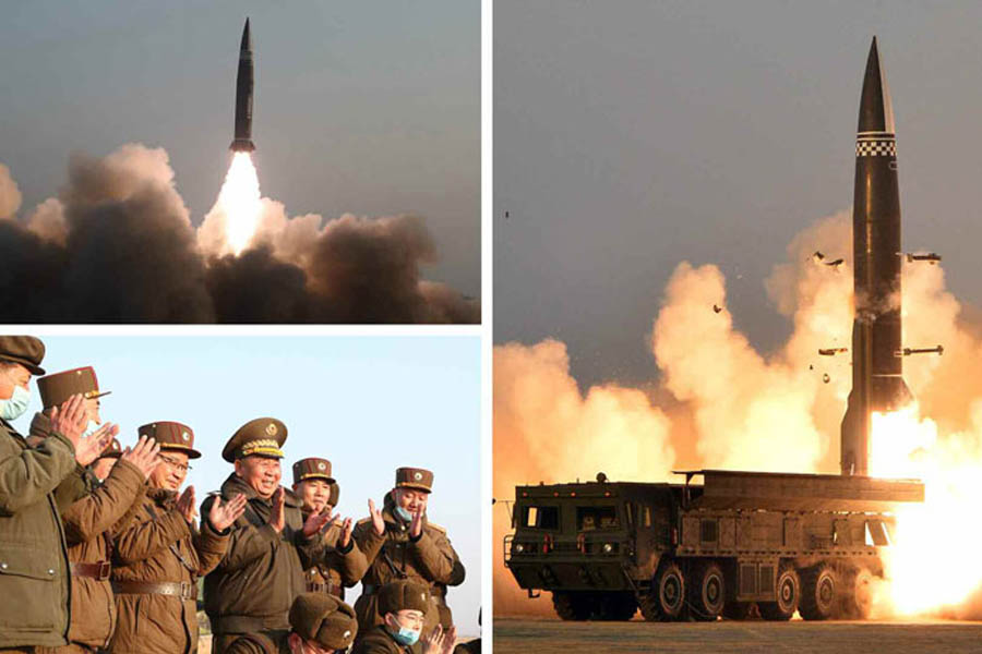Korea Utara Tembakan 8 Rudal Balistik Sehari Setelah Korea Selatan-Amerika Latihan Perang