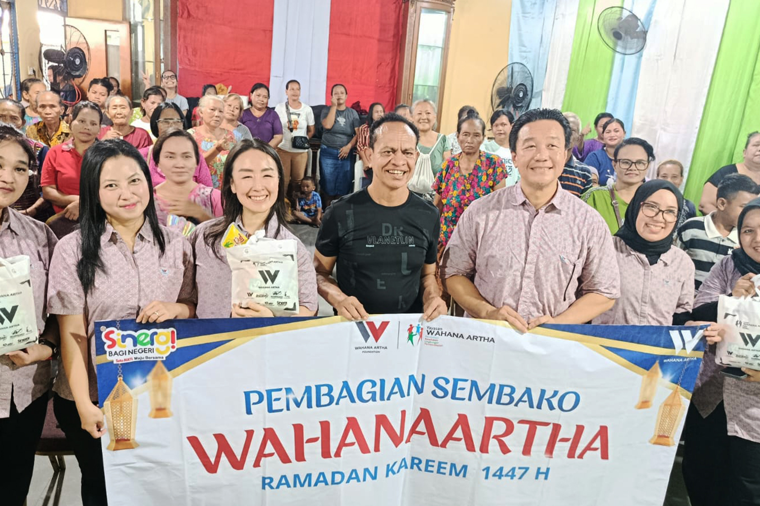  Aksi Nyata Berkelanjutan, Wahana Artha Group Gelar CSR 1.500 Paket Sembako dan Donor Darah 