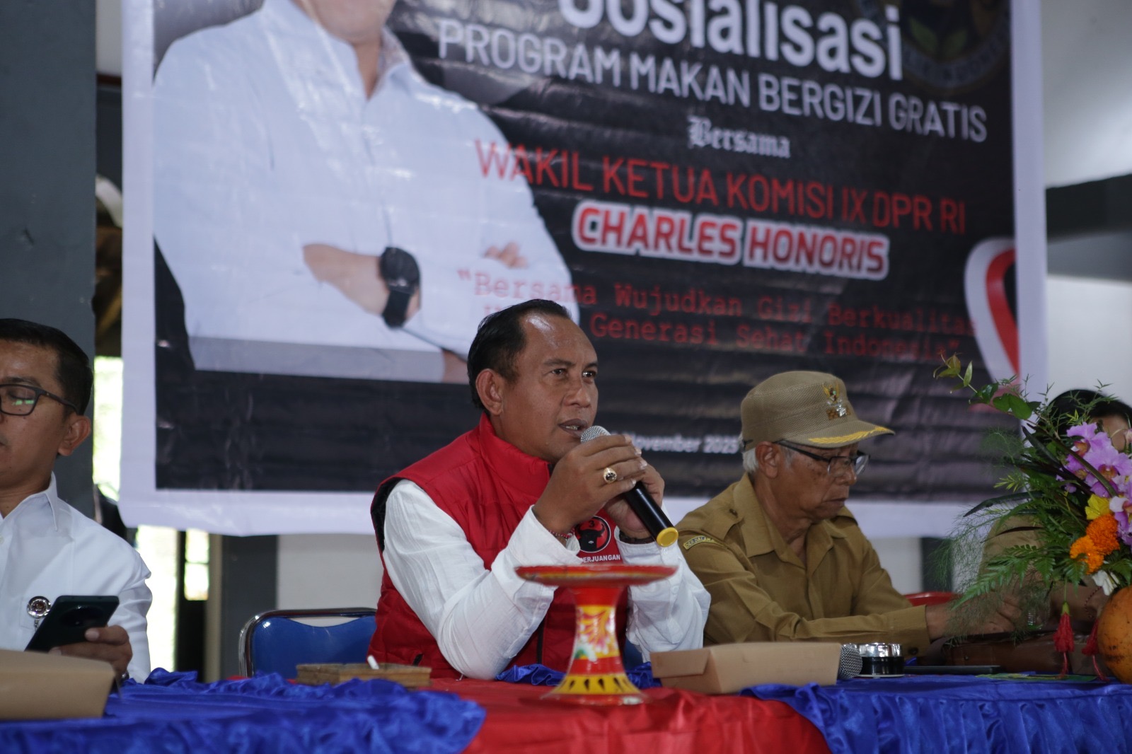 DPR dan BGN Sosialisasi Program MBG di Pupuan Tabanan