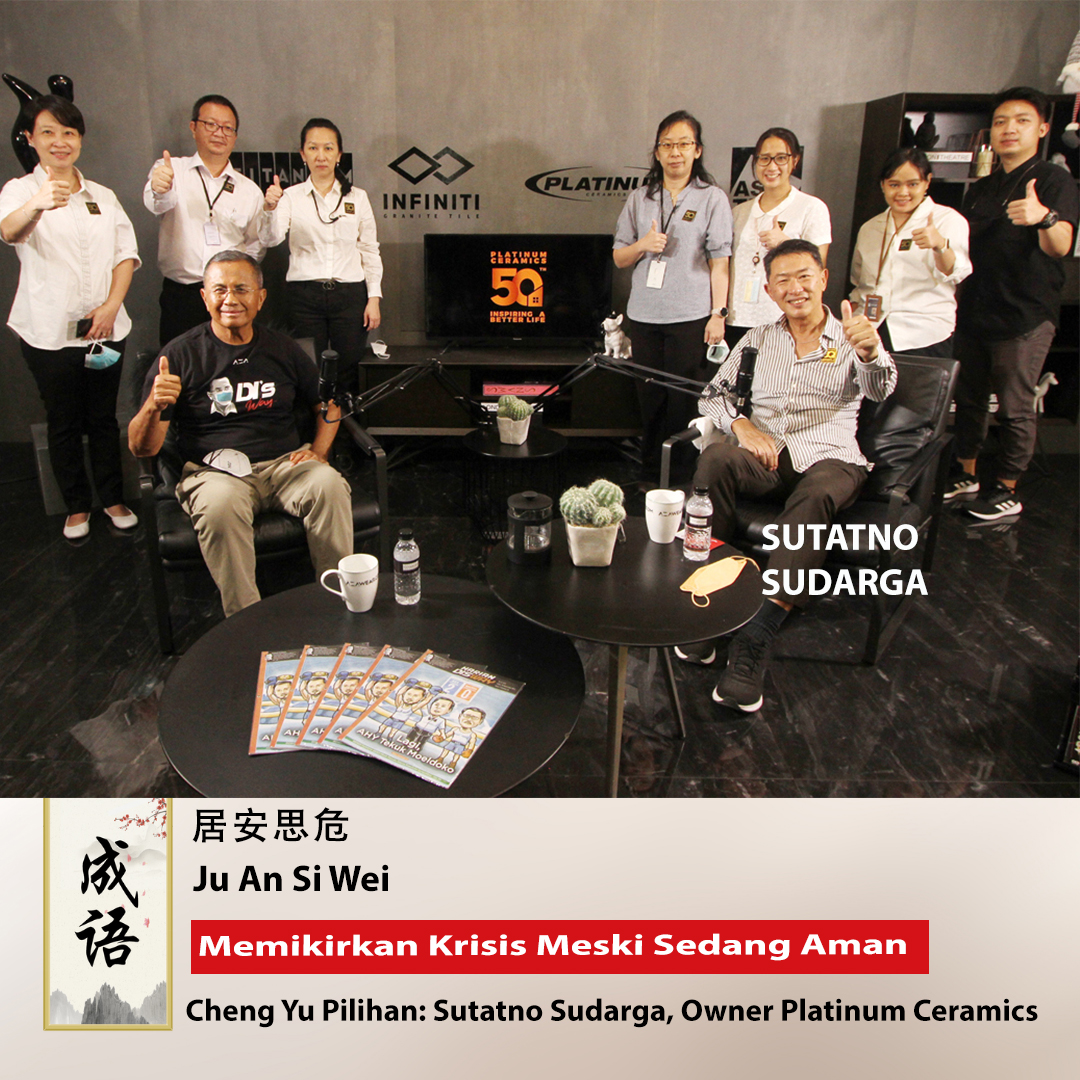 Cheng Yu Pilihan Owner Platinum Ceramics Sutatno Sudarga: Ju An Si Wei