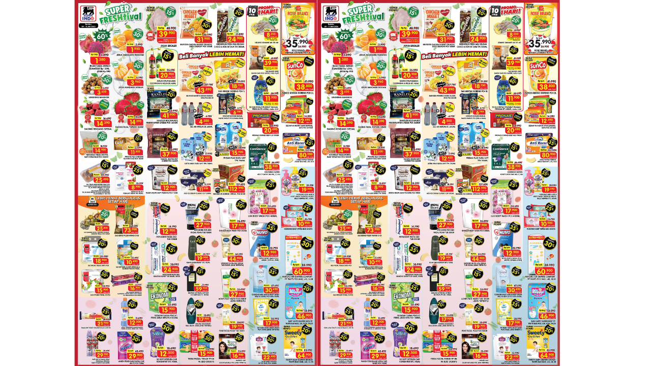 Promo JSM Superindo Minggu Ini 9-11 Januari 2026, Rose Brand Minyak Goreng 2L Rp35 Ribuan