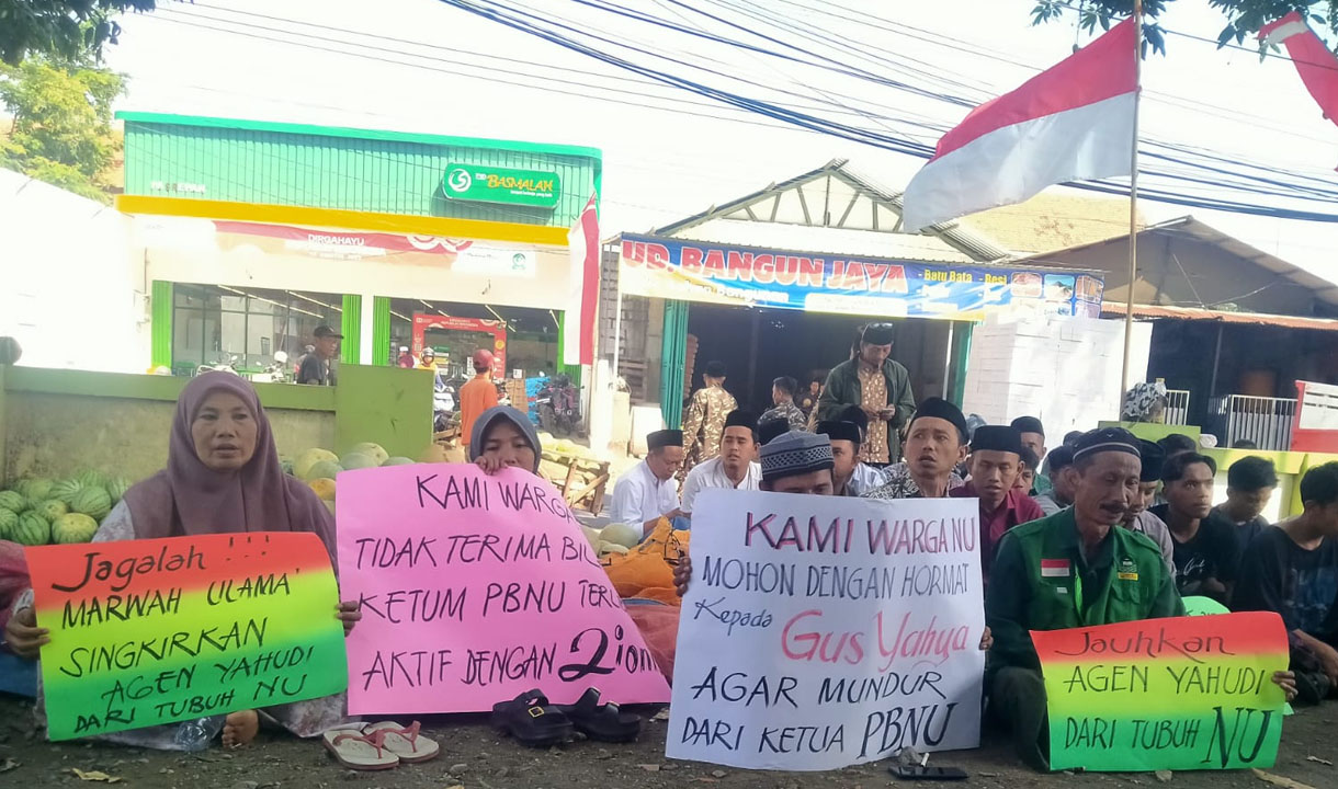Alasan Warga NU Pasuruan Desak Ketua Umum PBNU Mundur
