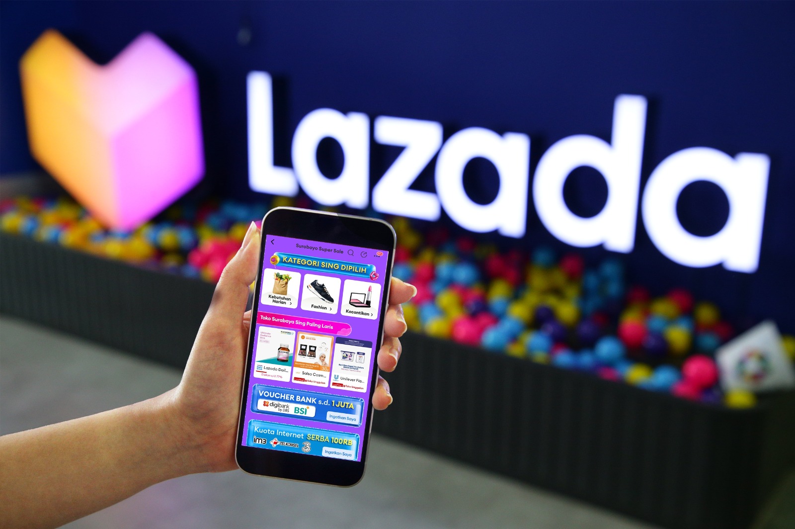 Lebih Dekat dengan Konsumen dan UKM Lokal, Lazada Rilis Kampanye Terbaru 