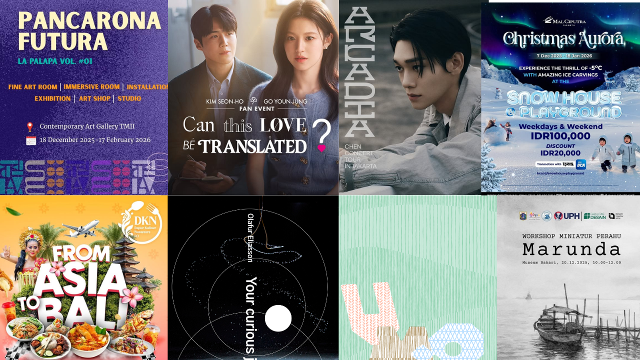 14 Daftar Event Jakarta Januari 2026, Sambut Awal Tahun Nonton Konser hingga Pameran Seni