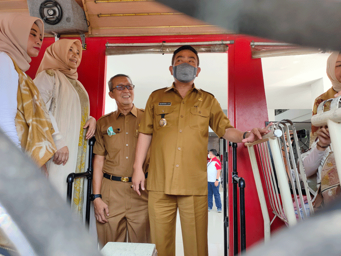 Pemkot Cirebon Usung Batik Ecoprint, Kombinasi Mega Mendung dan Daun Jati