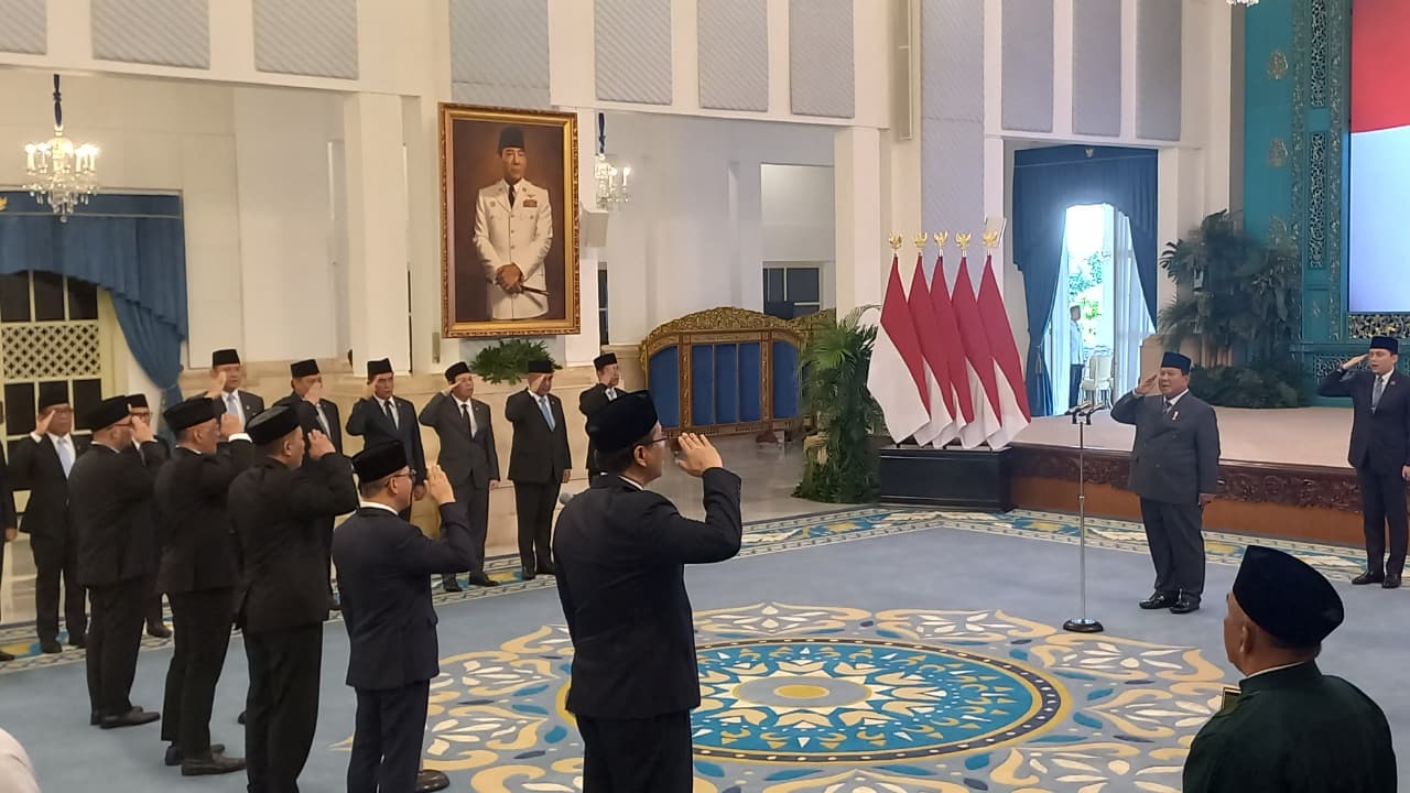 Prabowo Resmi Lantik Purbaya Yudhi Sadewa Sebagai Menteri Keuangan, Gantikan Sri Mulyani