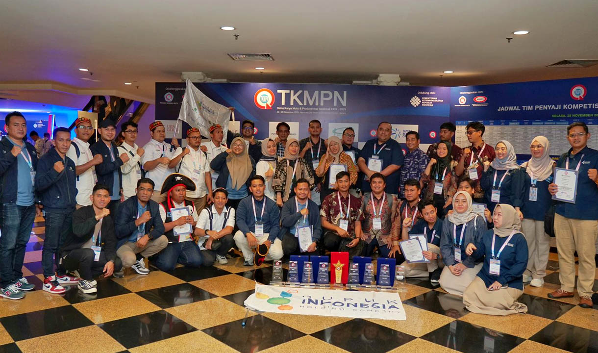 Inovasi Pupuk Indonesia Grup dalam Mendukung Swasembada Pangan Borong 32 Penghargaan di Ajang TKMPN 2025