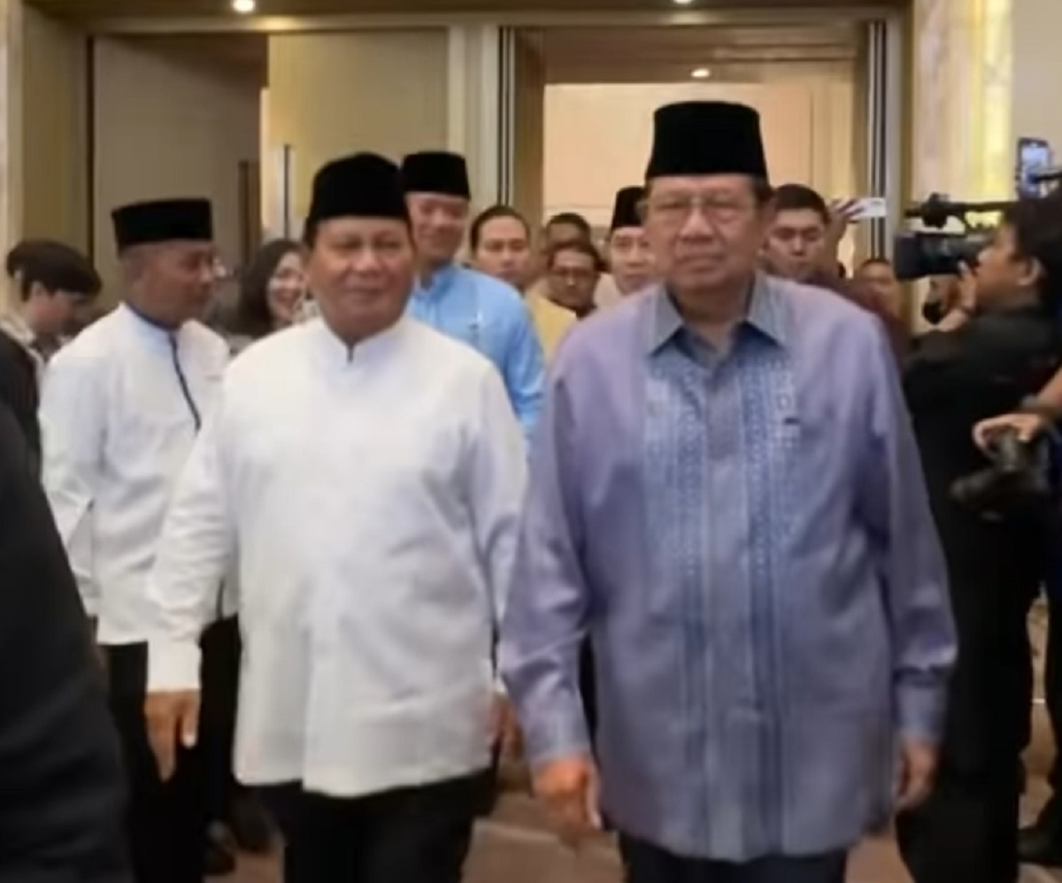 Bukber Bareng SBY dan AHY, Prabowo Ajak Kader-Kader Demokrat 