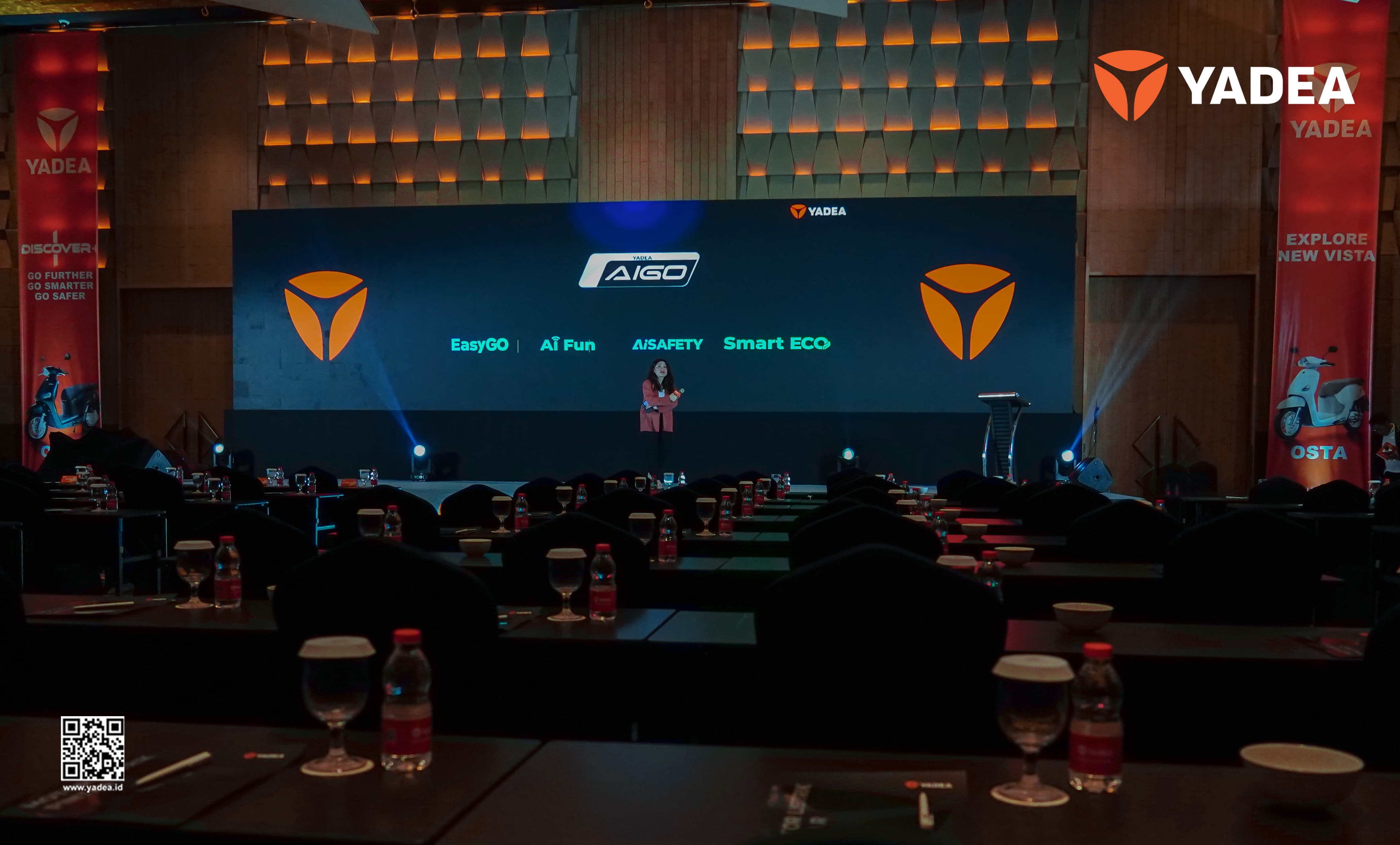 Yadea Perkenalkan AIGO dan iControl, Motor Listrik Jarak Jauh Meluncur Bulan Depan