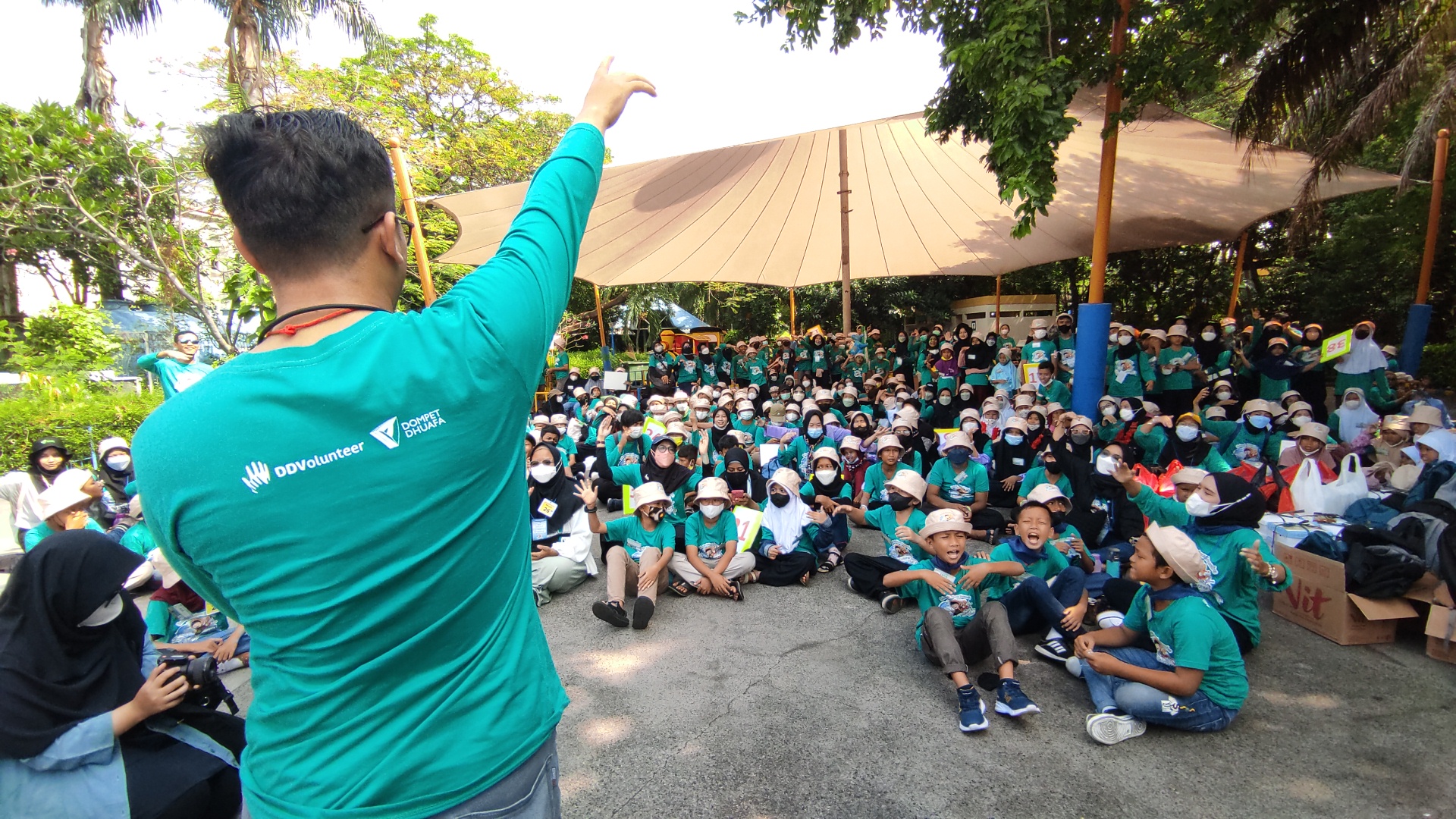 Dompet Dhuafa Bersama DD Volunteer Ajak 200 Anak Yatim Eduwisata ke Ancol