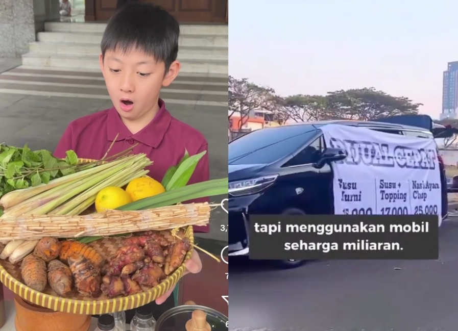 Viral Jual Susu Pakai Lexus dan Kini Merambah Jamu, Netizen Bongkar Sosok Christopher Sebastian Ayah Ryu Kintaro