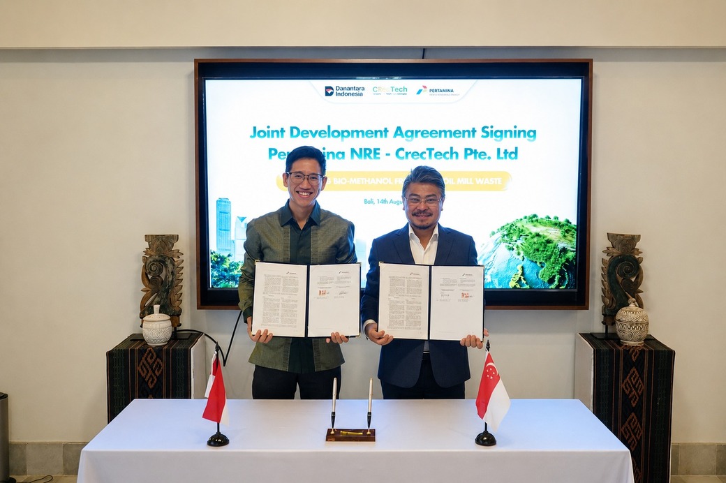 Pertamina NRE Bangun Ekosistem Bio-Metanol dari Limbah Sawit