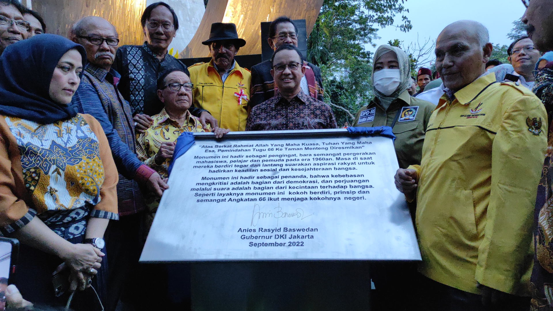 Direlokasi Pemprov DKI, Fahira Idris Kenang Monumen 66 Sebagai Saksi Perkembangan Kota Jakarta