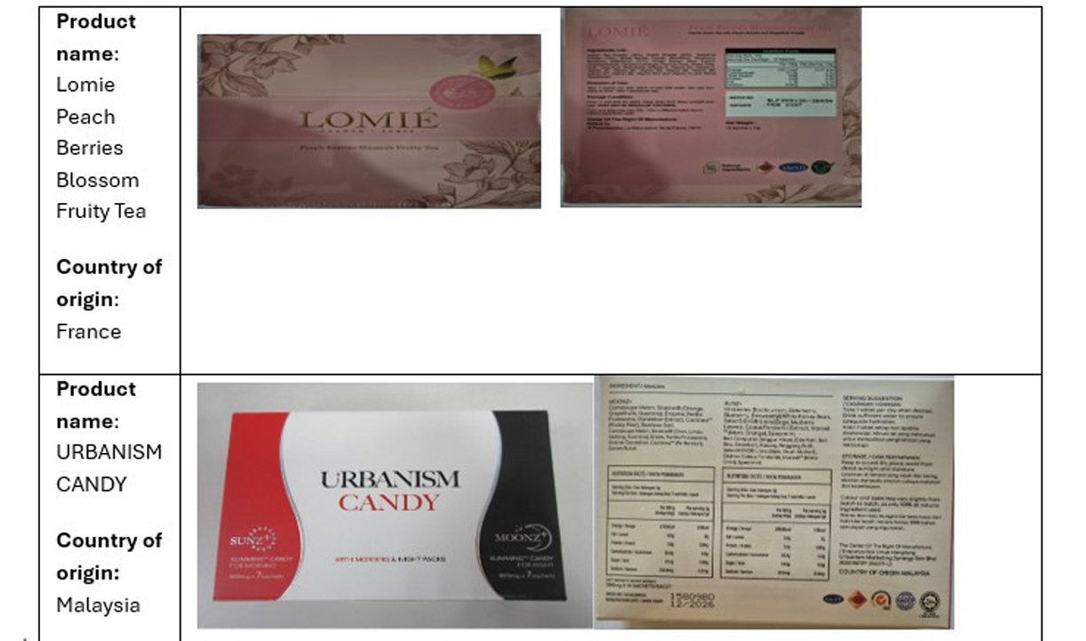 Singapura Tarik 4 Produk Mengandung Zat Terlarang, Oban dan Makanan Picu Serangan Jantung 