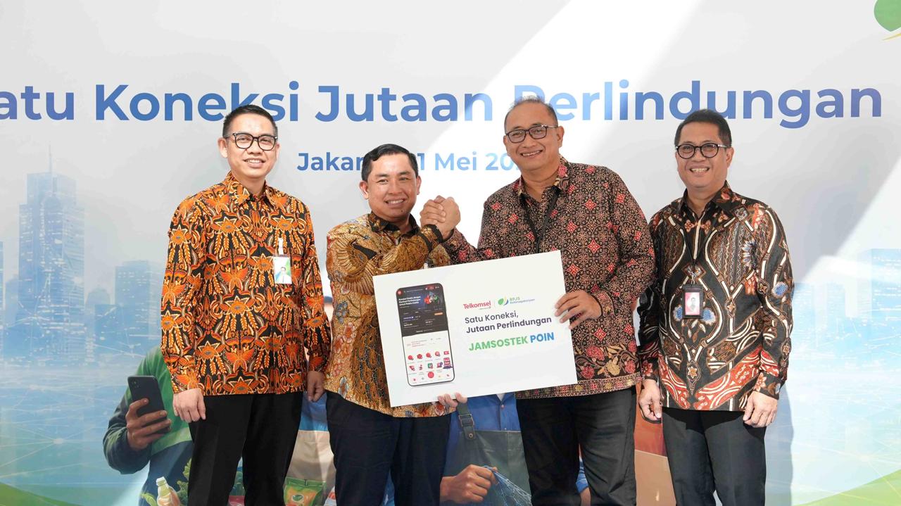 Telkomsel dan BPJS Ketenagakerjaan Percepat Digitalisasi Layanan Perlindungan bagi Pekerja Indonesia