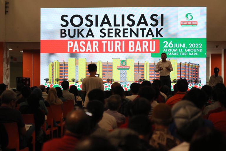 Denda Pedagang Pasar Turi Turun Jadi Rp 50 Ribu