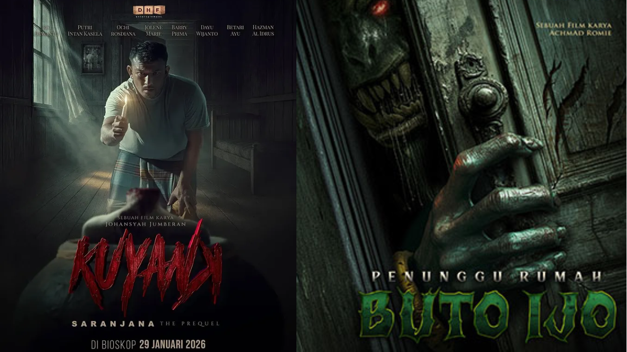 8 Film Horor Indonesia Tayang Januari 2026 di Bioskop Lengkap Sinopsis, Buto Ijo dan Kuyank Siap Teror Penonton!