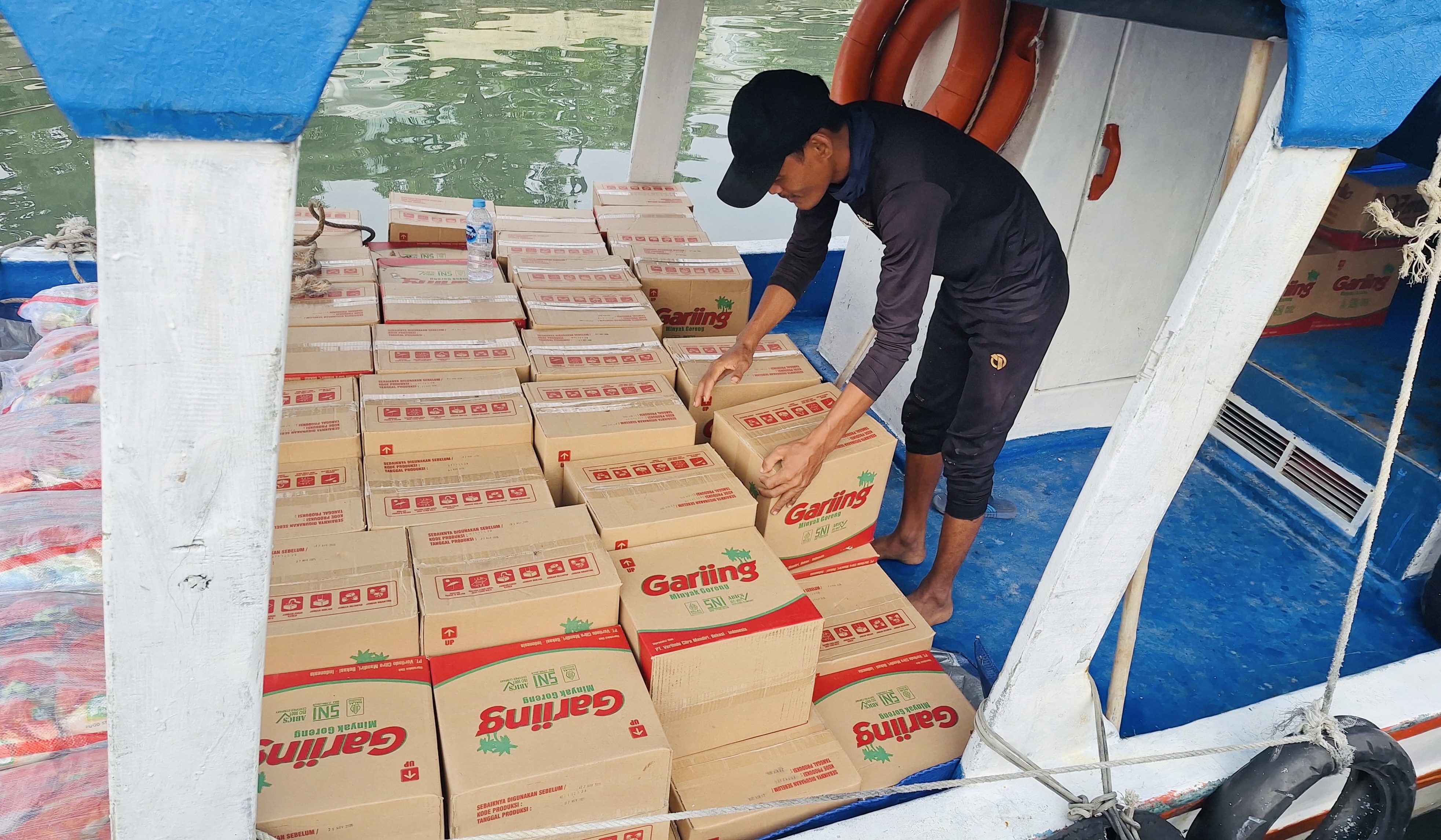 DKI Kirim 15 Ton Pangan Murah ke Kepulauan Seribu Jelang Nataru 2025-2026