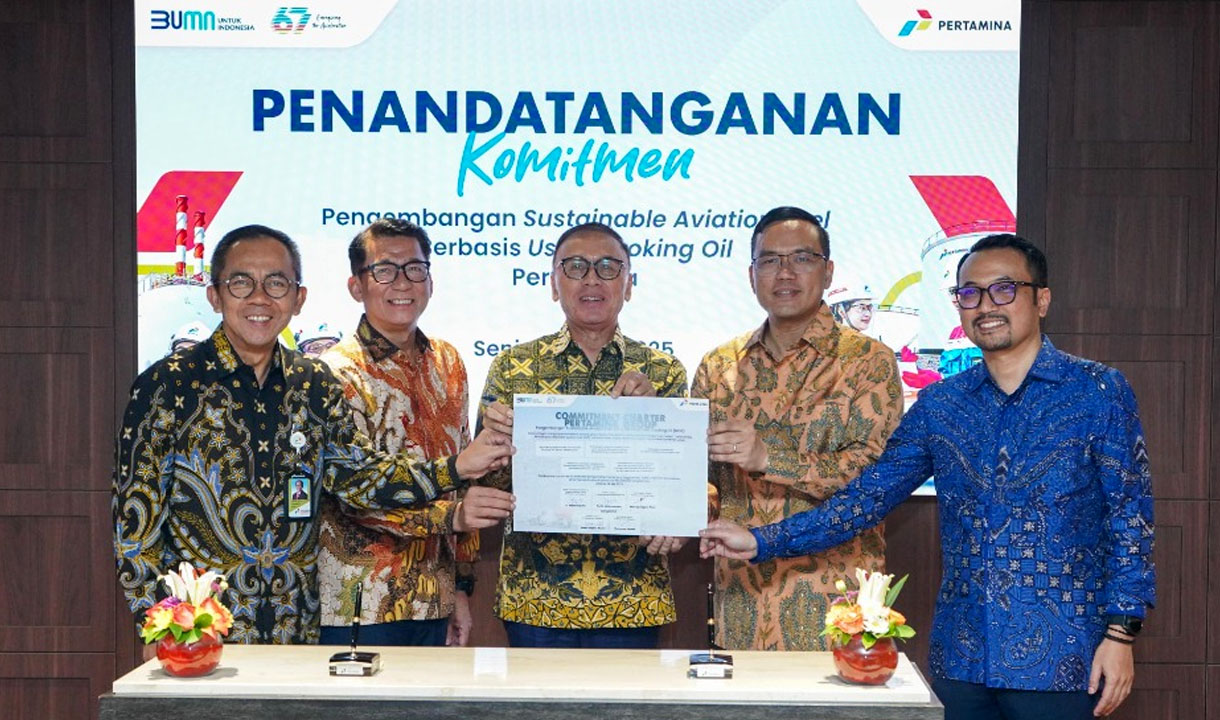 Pertamina Siap Ekspansi dan Replikasi Proyek Avtur Berbahan Minyak Jelantah di Kilang Dumai dan Balongan