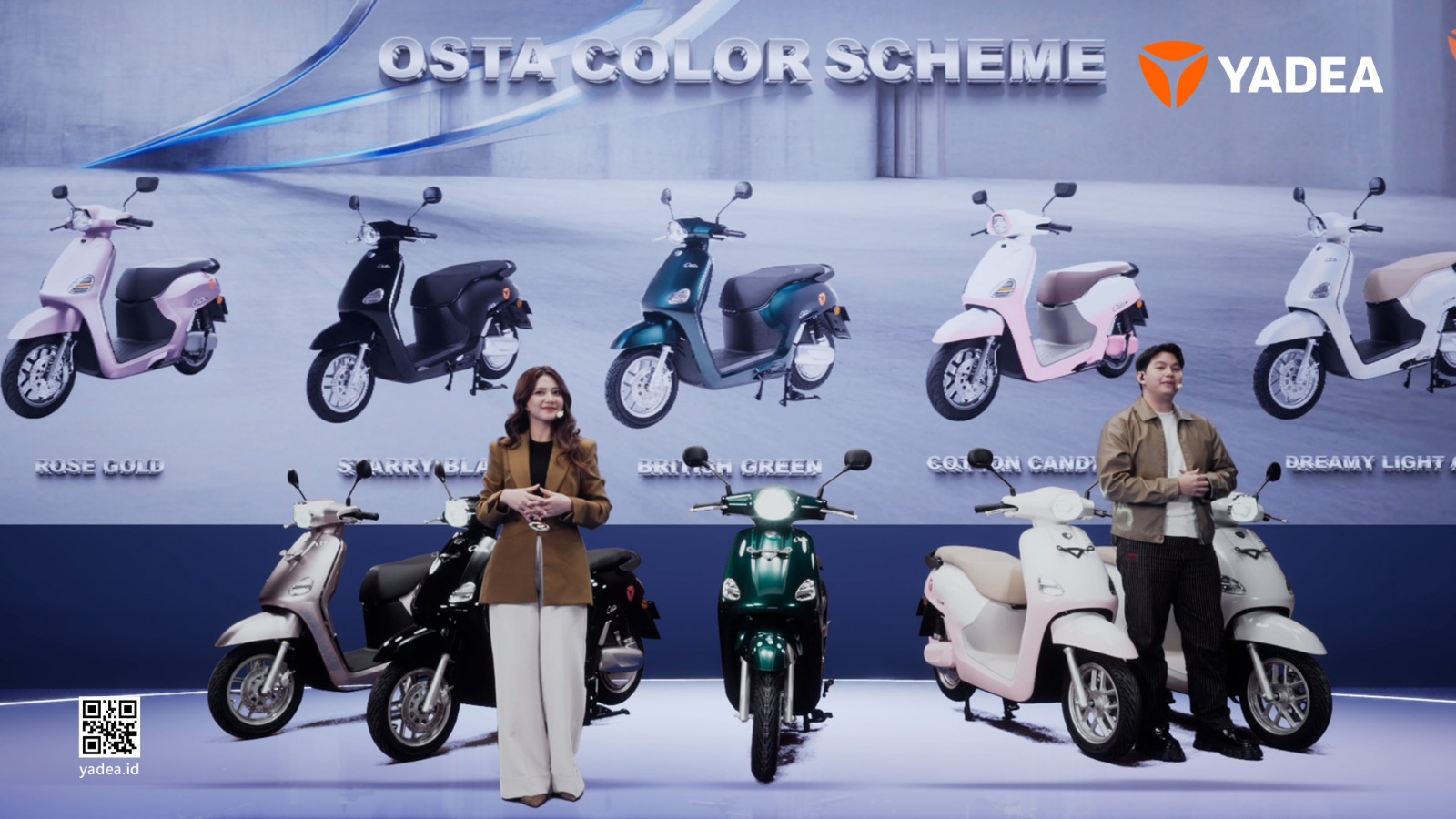 Yadea OSTA Resmi Meluncur, Punya Jarak Tempuh 150 Km, Langsung Laris 1000 Unit dalam 1 Jam
