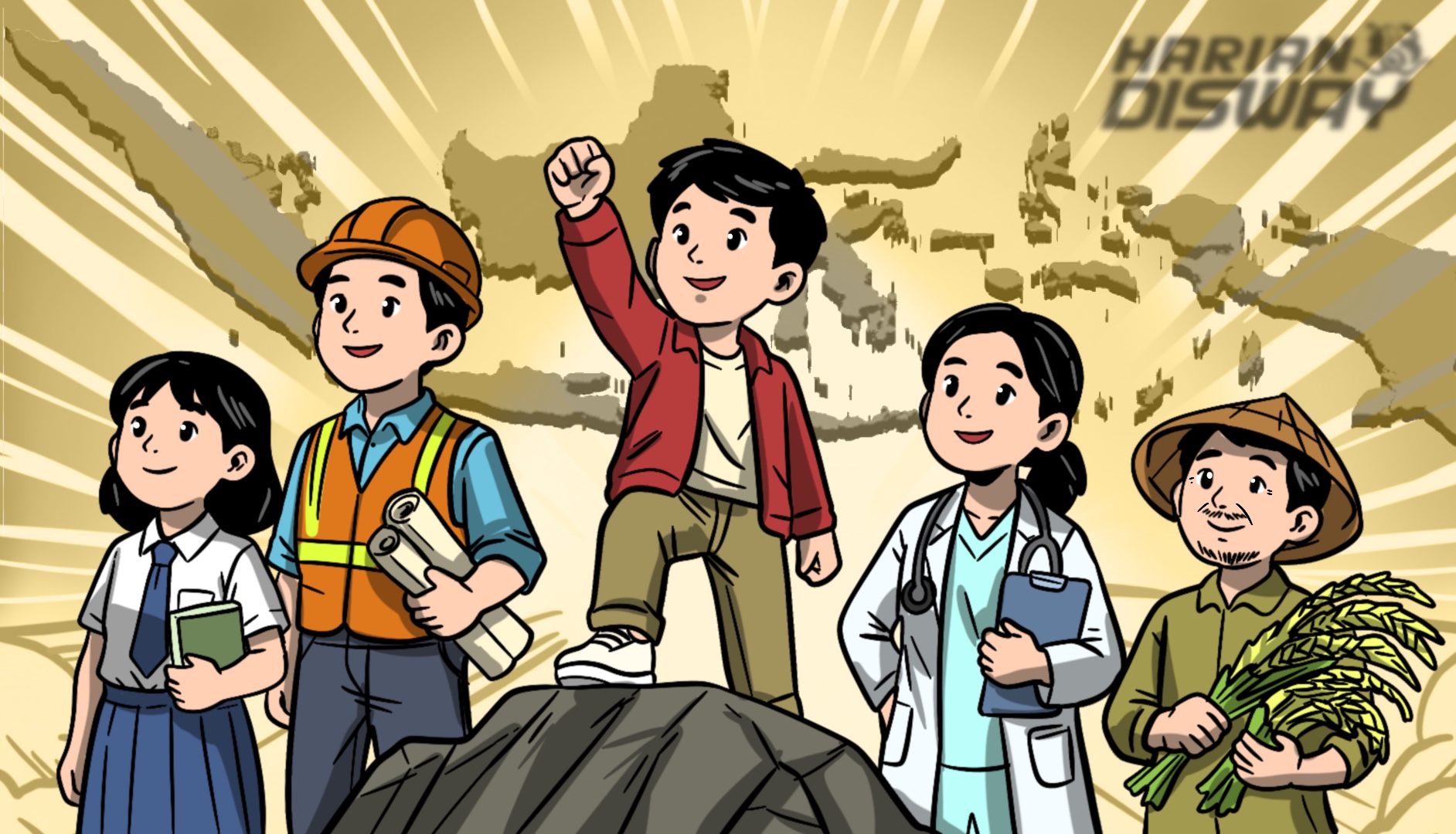 Mewujudkan Indonesia Emas di Tengah Krisis Multidemensi, Bisakah?
