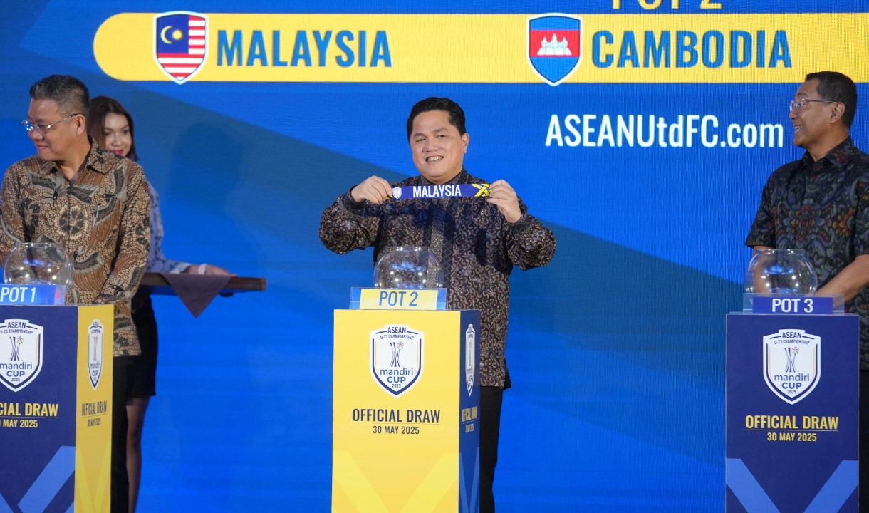 Respon Erick Thohir Saat Dipertemukan Kembali dengan Malaysia di Kejuaraan ASEAN U-23 Championship 2025, Sudah Kangen  