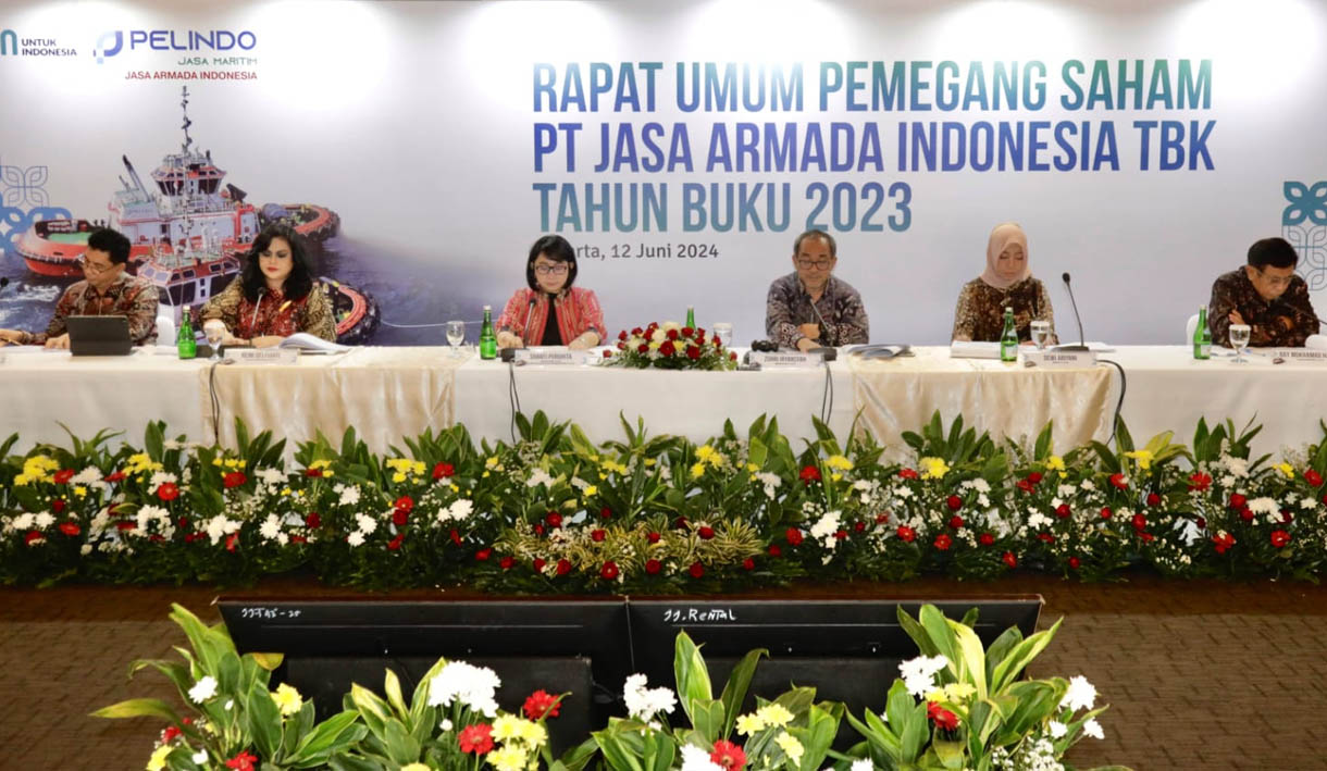 Laba Meningkat, RUPST PT Jasa Armada Indonesia TBK Putuskan Pembagian Deviden Rp118 Miliar