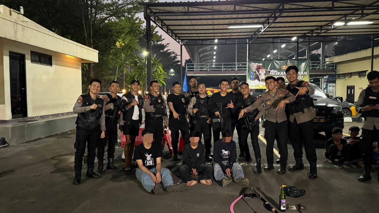 Polisi Gagalkan Aksi Tawuran di Jakarta Pusat, 3 Remaja Diamankan