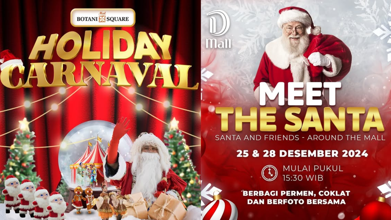 15 Mal di Jabodetabek yang Gelar Event Spesial Natal 2024 Gratis, Catat Tanggalnya dan Jangan sampai Ketinggalan!