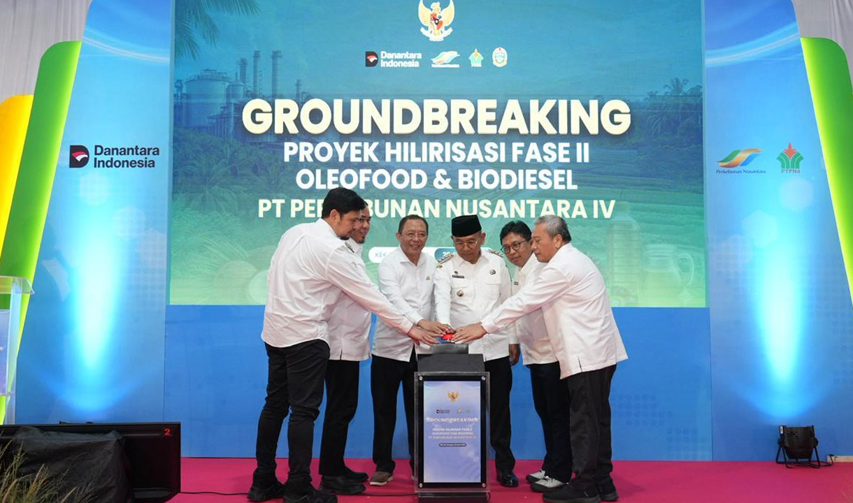 Hilirisasi Tahap II Dimulai, Industri Sawit Terintegrasi Disiapkan  PTPN di Sei Mangkei