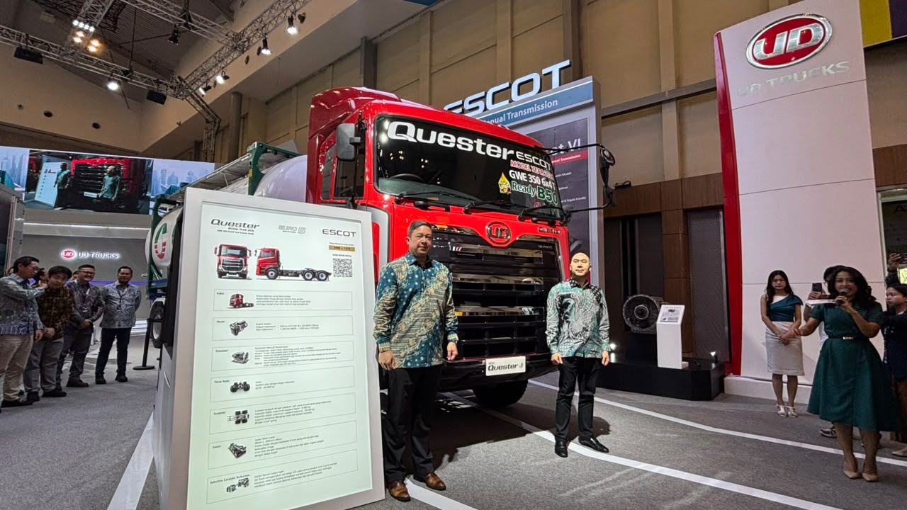GIIAS 2026: Quester Model Year 2026 Meluncur, UD Trucks Bidik Operasional Truk yang Lebih Efisien