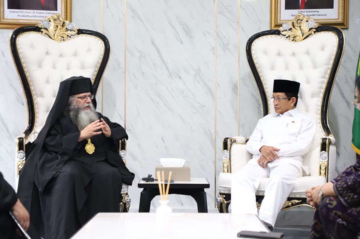 Menag Nasaruddin Umar Terima Gereja Ortodoks Indonesia, Bahas Liturgi Abad Pertama dan Puasa 40 Hari