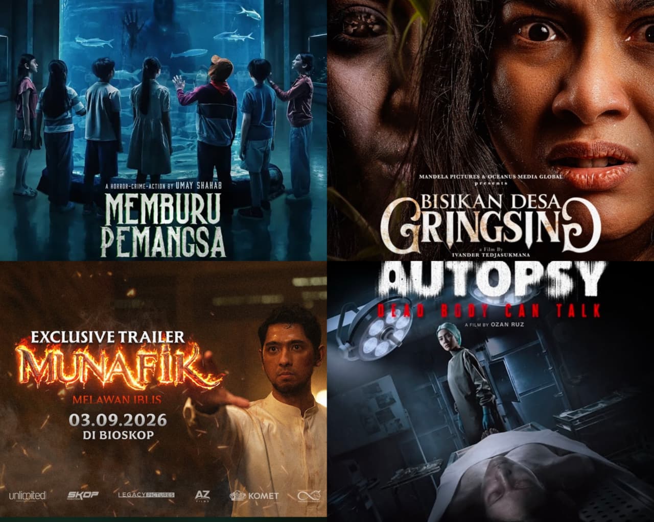 6 Film Horor Indonesia Tayang September 2026, Laura Basuki Comeback ke Horor!