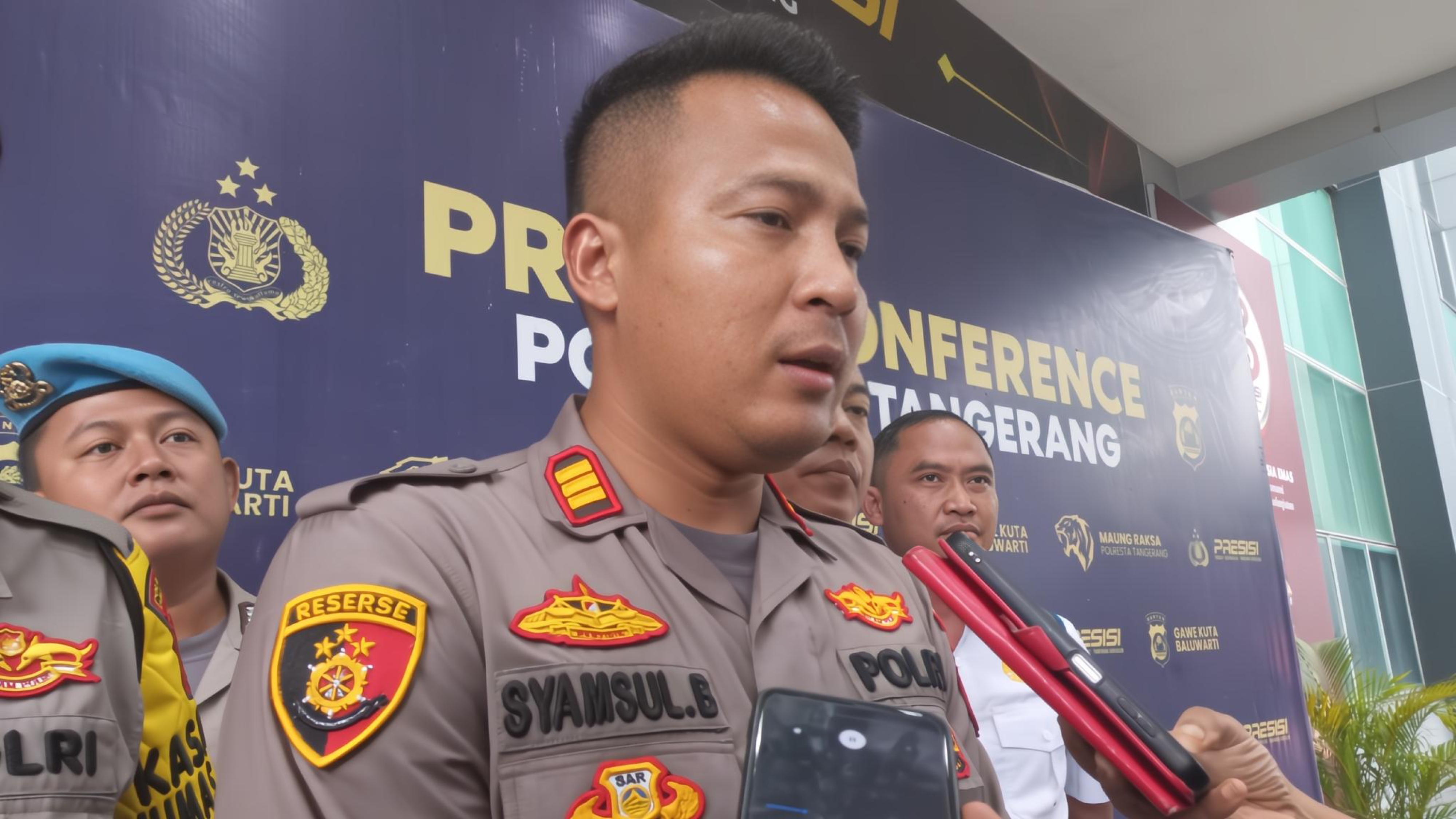 Polsek Pasar Kemis Bekuk Pengedar Narkoba Jenis Sabu di Tangerang, 1 Orang Lainnya DPO!