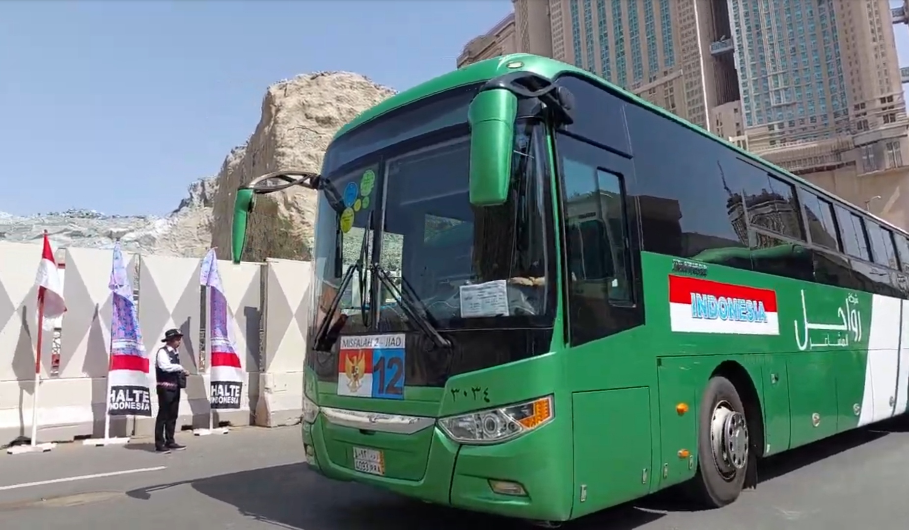 PPIH Arab Saudi Siapkan  Bus Shalawat untuk Jemaah Haji Indonesia