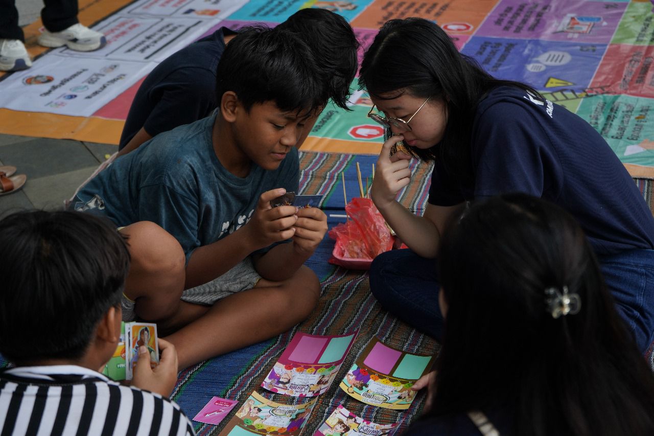 KOMINDO UKWMS Buat Game Ular Tangga, Kampanyekan Anti Hoaks