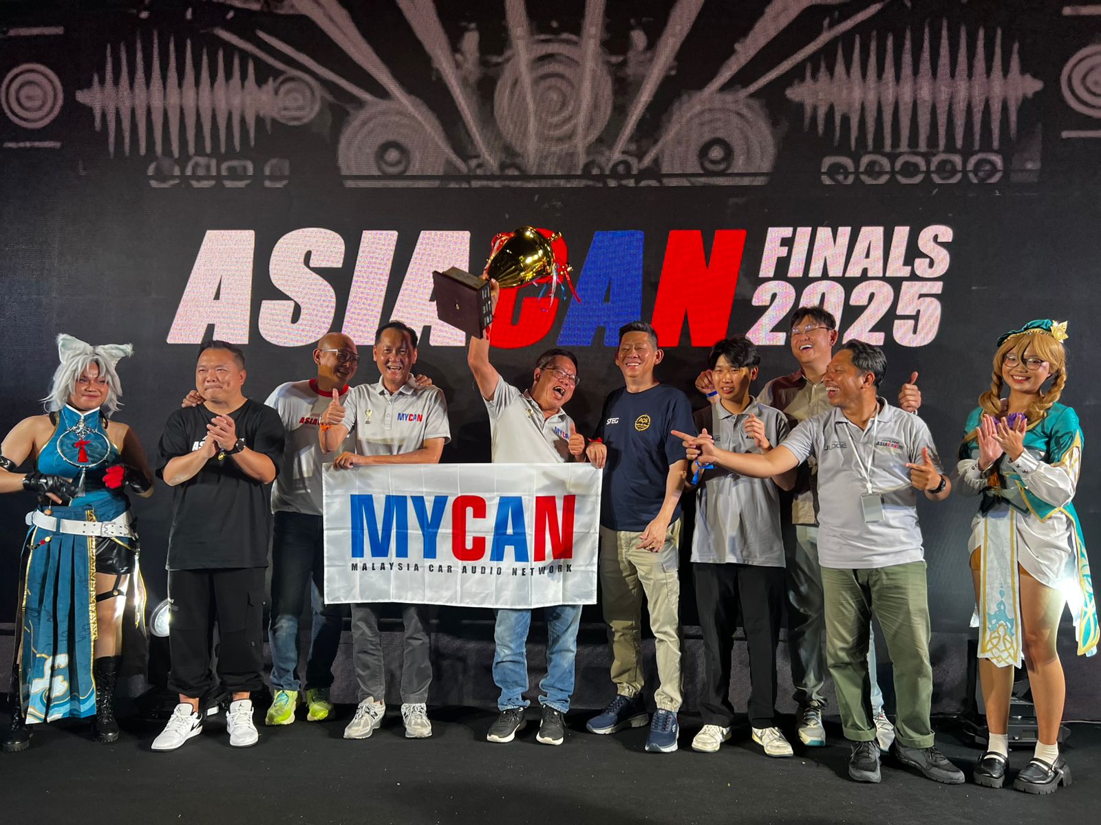 Indonesia Sukses Jadi Tuan Rumah Asia-CAN 2025, Ini Para Pemenangnya!