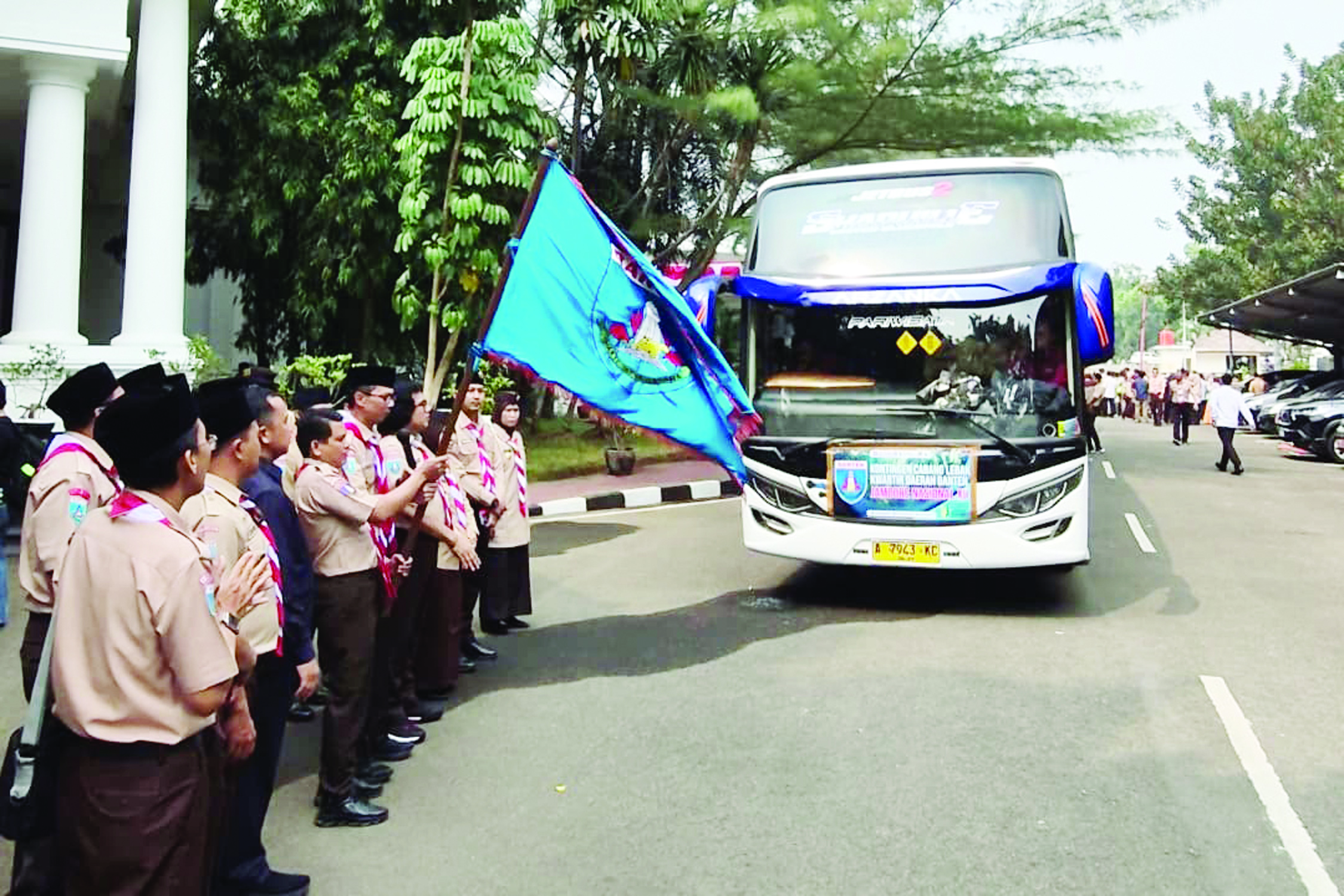 437 Pramuka Banten Dilepas Ikuti Jambore Nasional XII di Cibubur