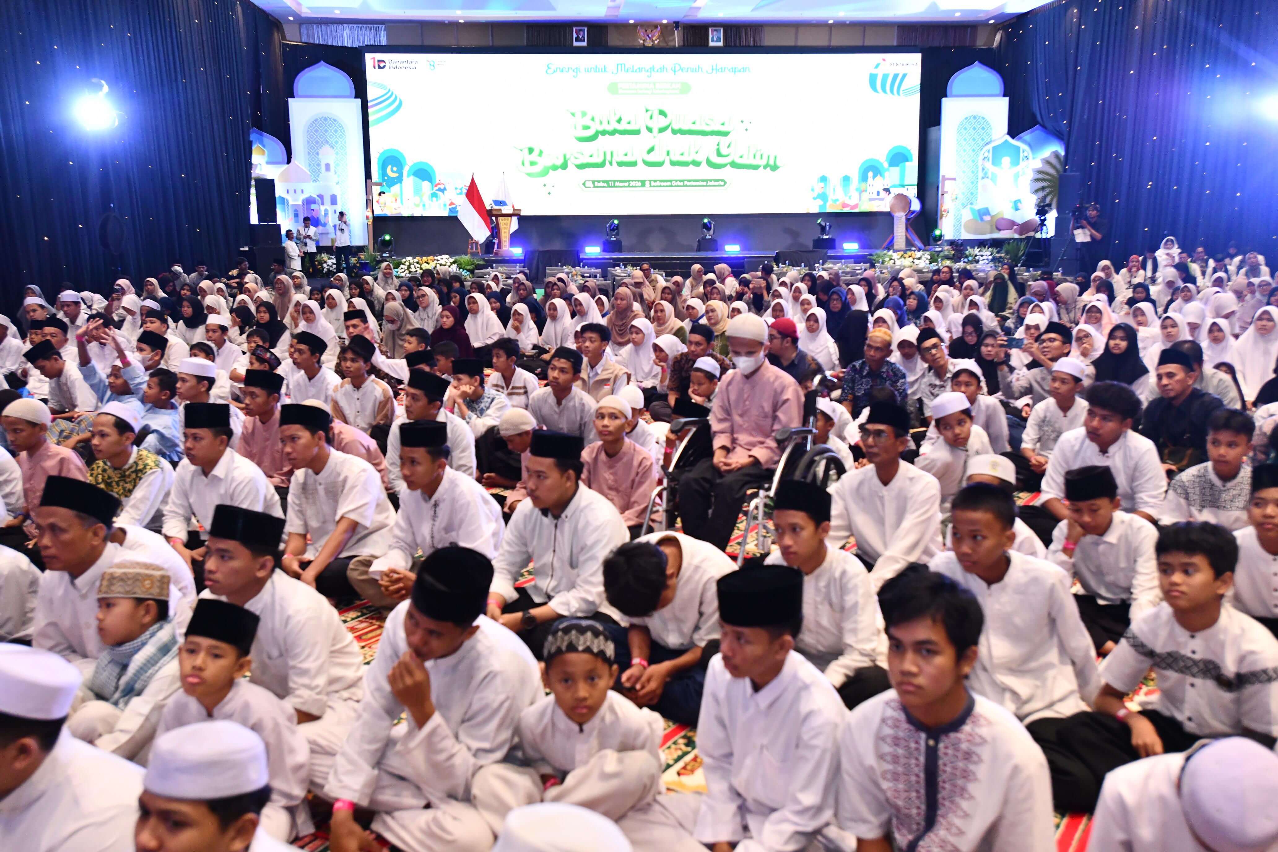 Pertamina Tebar Kebaikan Ramadan, Santuni 29 Ribu Anak Yatim dan Bansos untuk 105 Ribu Warga