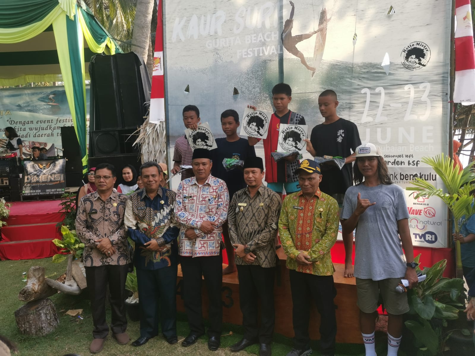 Kaur Surf Series, Surfer Pesbar Boyong Sejumlah Gelar Juara
